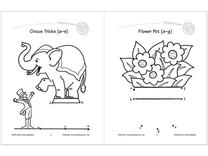 Dot-To-Dot Alphabet Workbook - US 1922