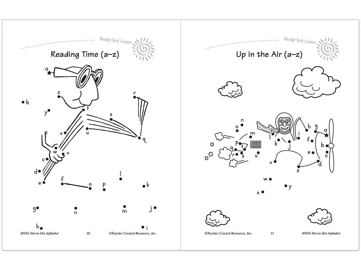 Dot-To-Dot Alphabet Workbook - US 1922
