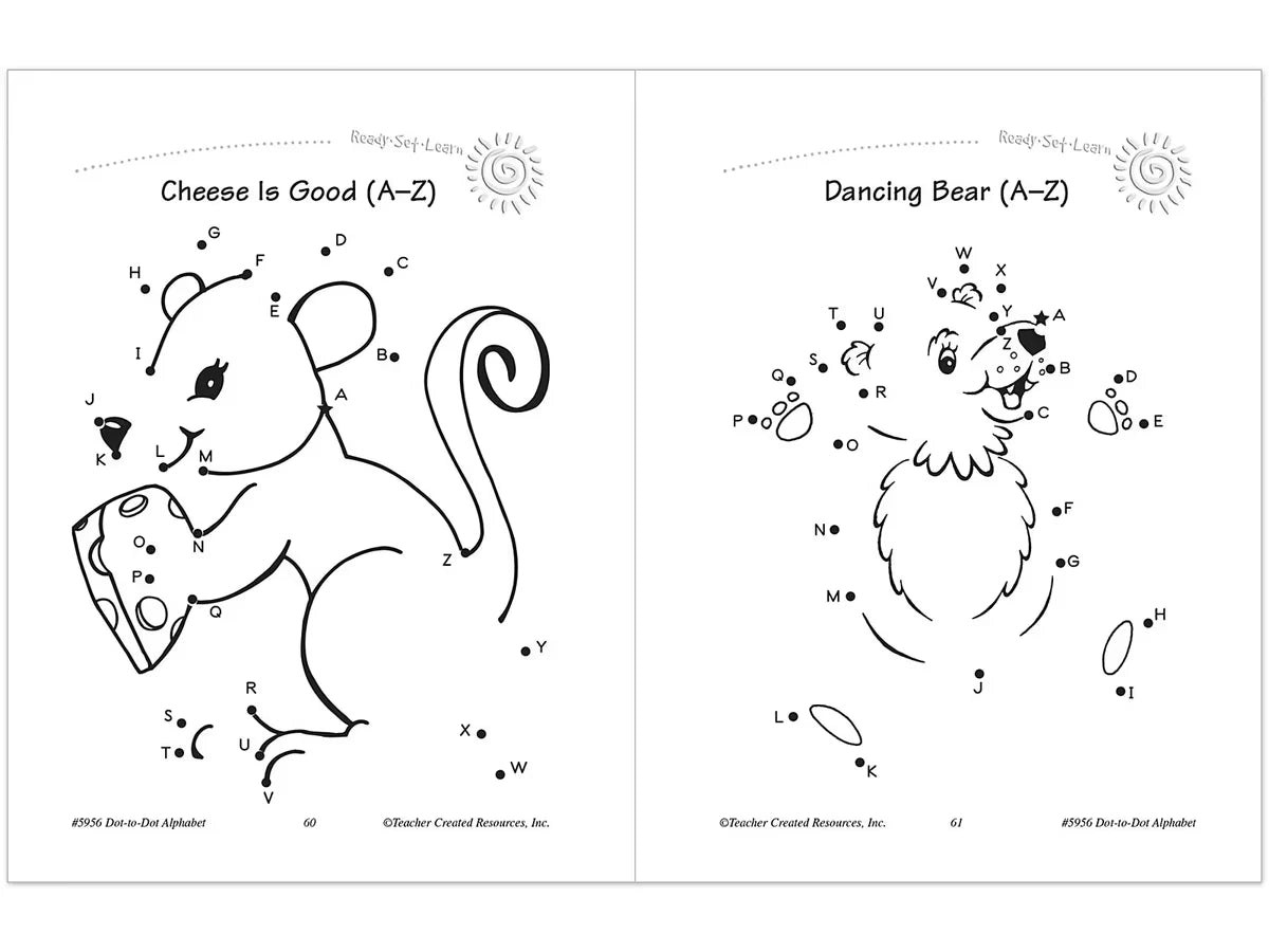 Dot-To-Dot Alphabet Workbook - US 1922