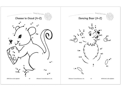Dot-To-Dot Alphabet Workbook - US 1922