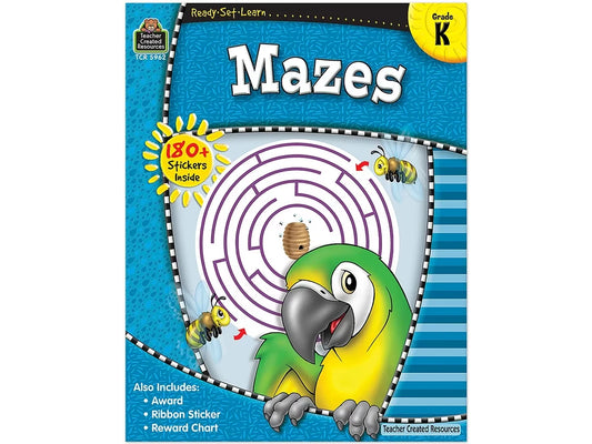 Mazes Workbook - Kindergarten - US 7111