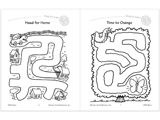 Mazes Workbook - Kindergarten - US 7111
