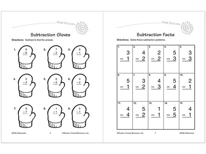 Subtraction Workbook - US 1226