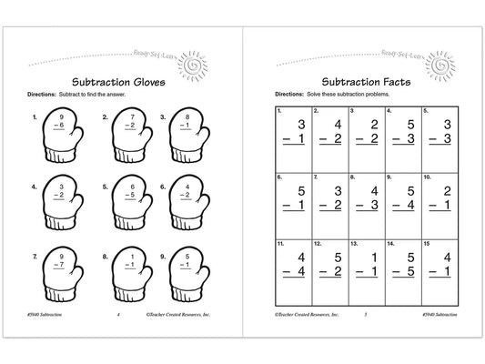 Subtraction Workbook - US 1226