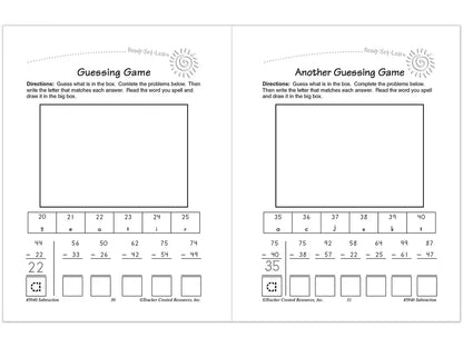 Subtraction Workbook - US 1226