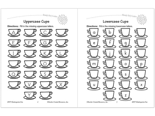 Kindergarten Fun Workbook - US 5719