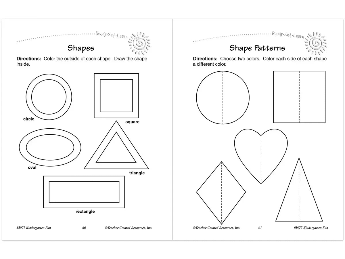 Kindergarten Fun Workbook - US 5719