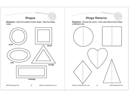 Kindergarten Fun Workbook - US 5719
