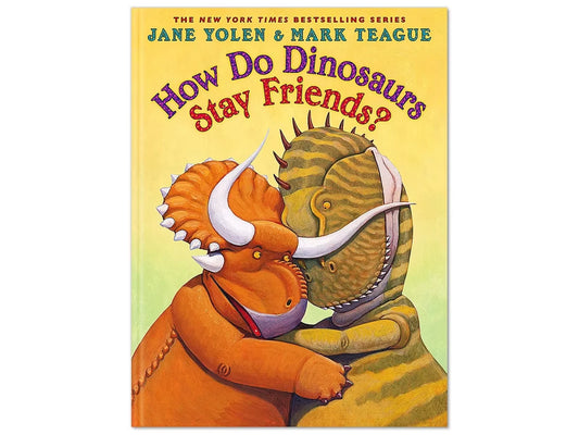 How Do Dinosaurs Stay Friends? Hardcover Book - US 8450