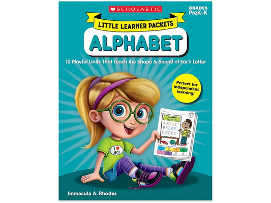 Alphabet Little Learner Packets Workbook - US 7846