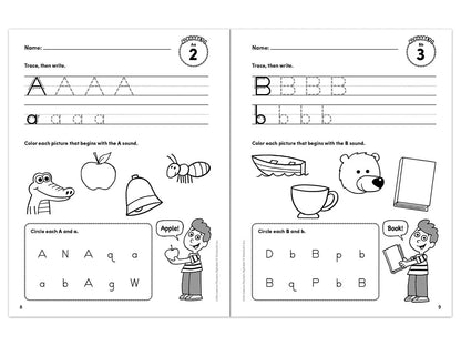 Alphabet Little Learner Packets Workbook - US 7846