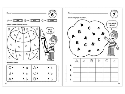 Alphabet Little Learner Packets Workbook - US 7846