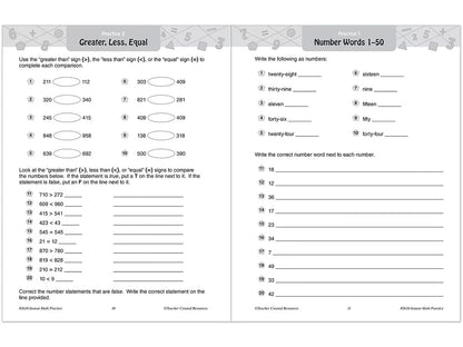Instant Math Practice Workbook - Gr. 2 - US 7220