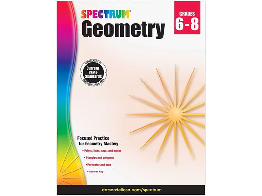Spectrum® Geometry Workbook - US 1466