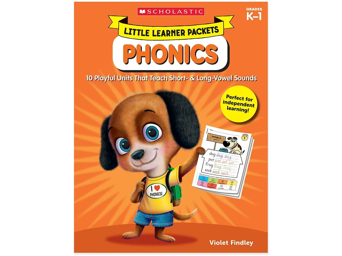 Phonics Little Learner Packets Workbook - US 5529