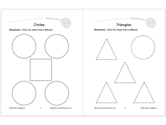 Same & Different Workbook - US 1588