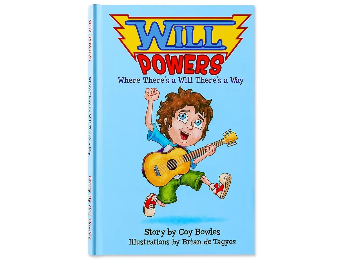 Will Powers: Where There’s a Will There’s a Way Hardcover Book - US 2160