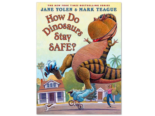 How Do Dinosaurs Stay Safe? Hardcover Book - US 7800