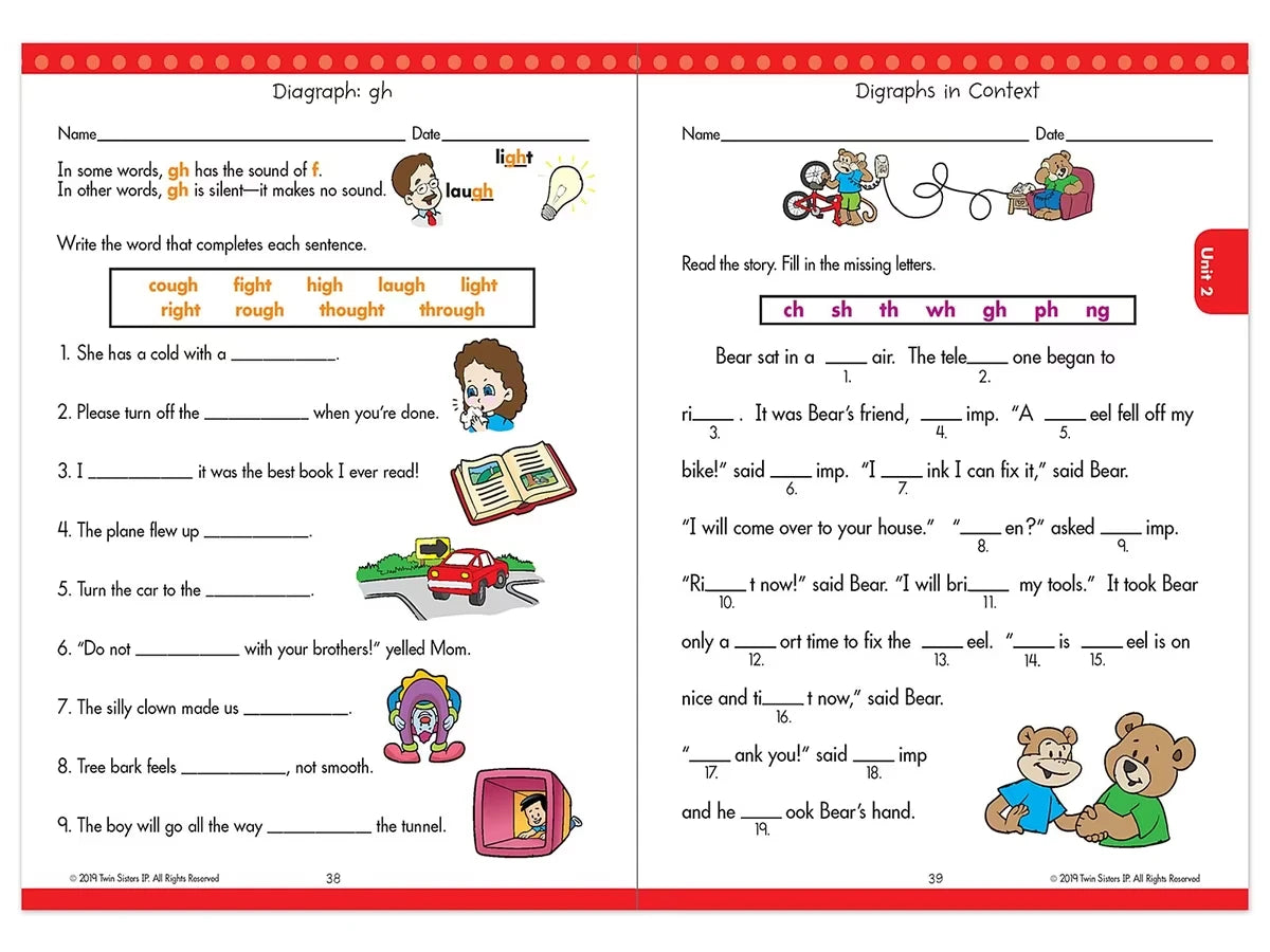 Let’s Get Ready for Second Grade Workbook - US 6680