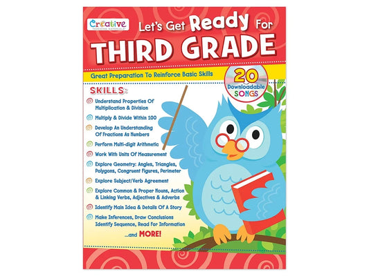 Let’s Get Ready for Third Grade Workbook - US 1480