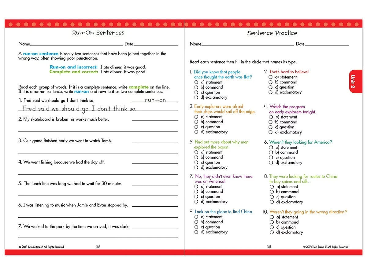 Let’s Get Ready for Third Grade Workbook - US 1480
