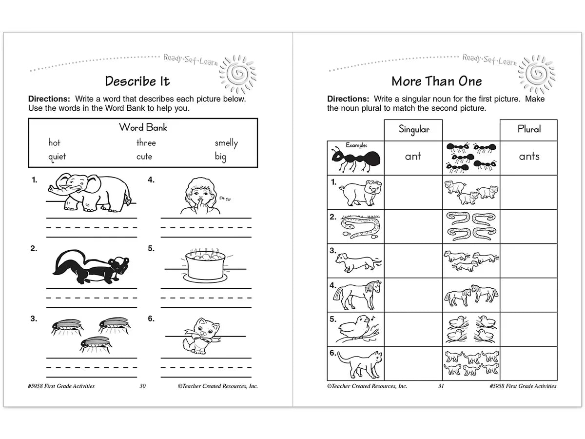 First-Grade Workbook - US 6037