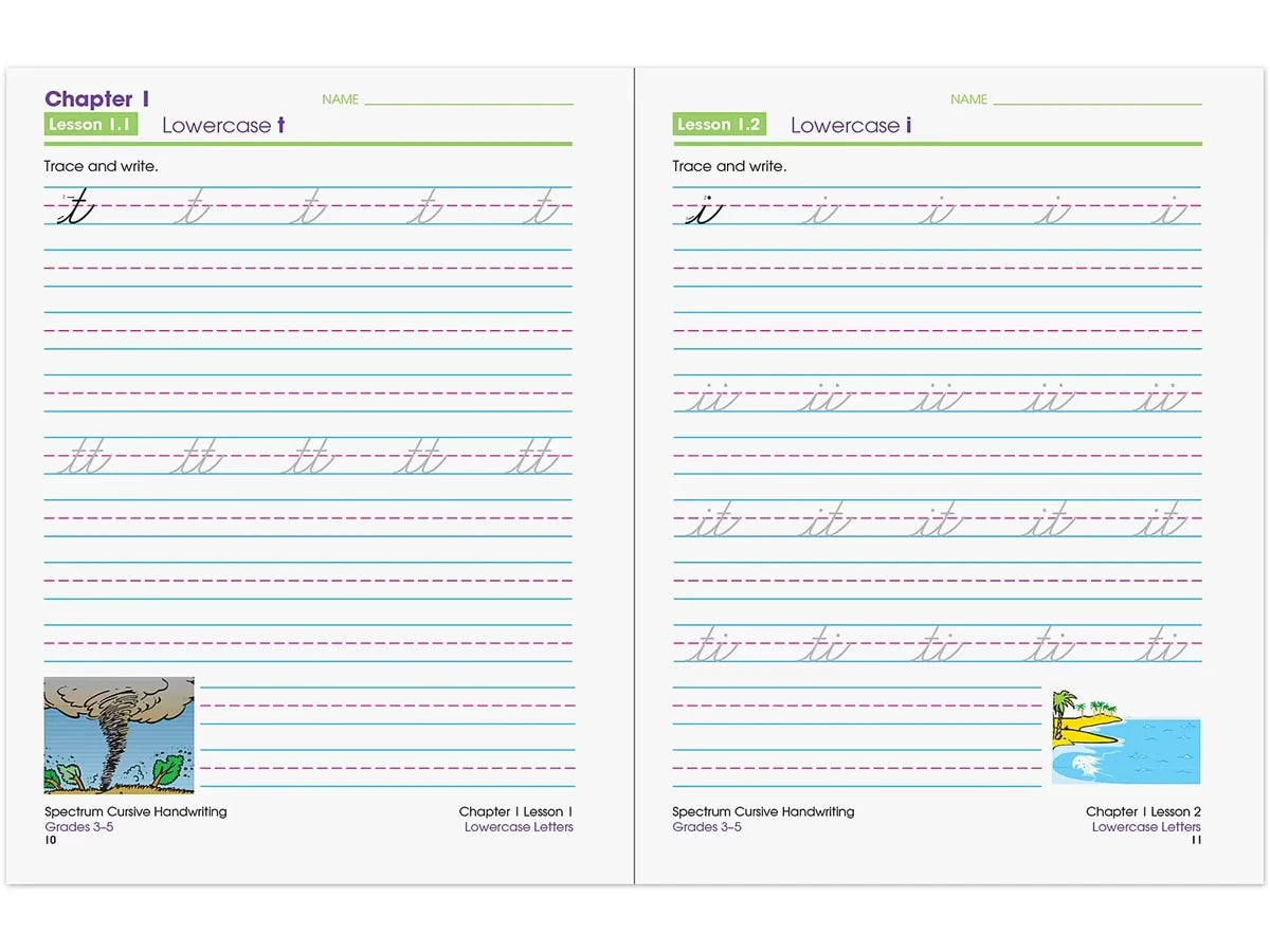 Spectrum® Cursive Handwriting Workbook - US 4076