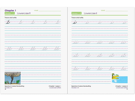 Spectrum® Cursive Handwriting Workbook - US 4076