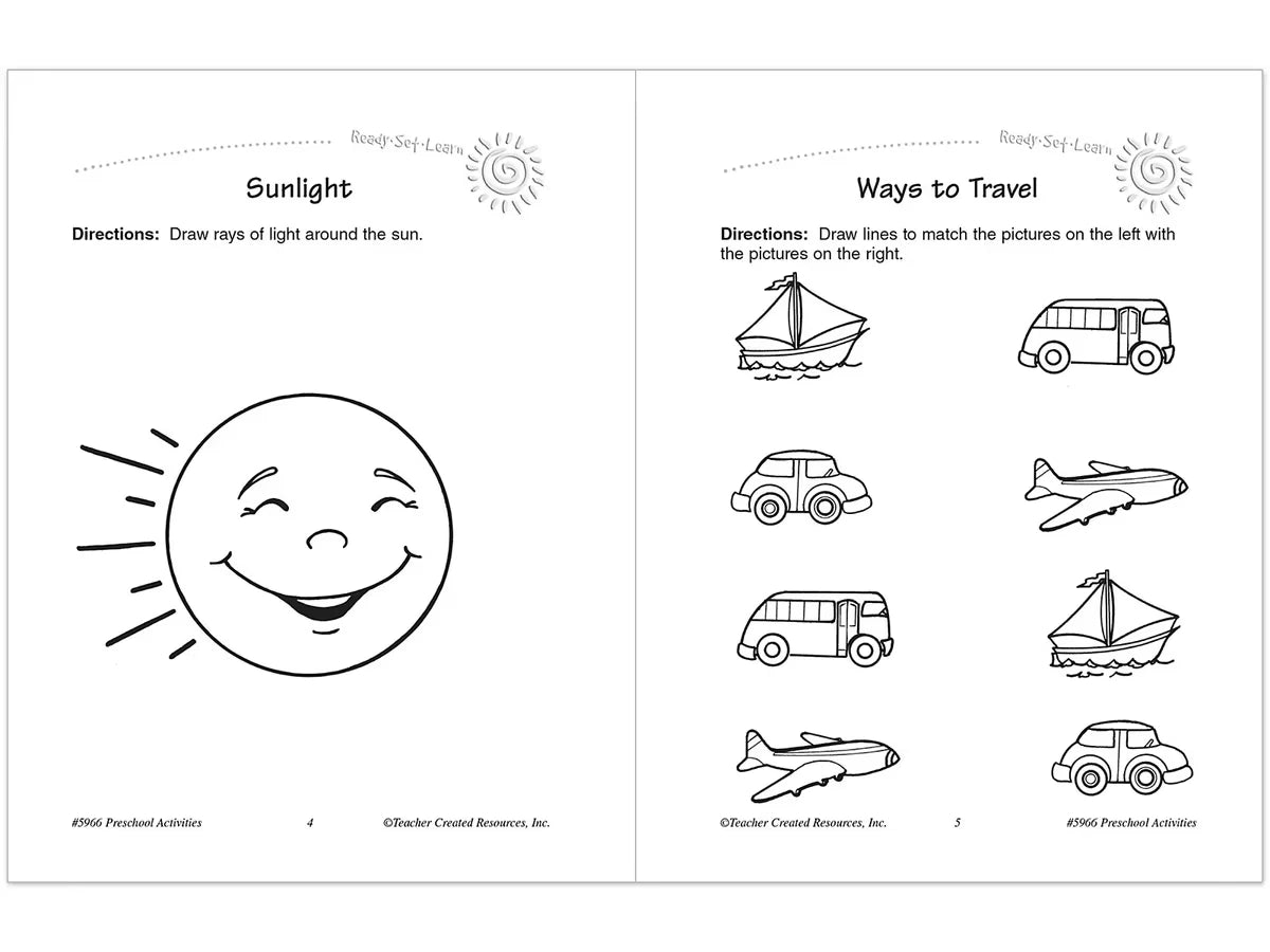 Preschool Workbook - US 6975