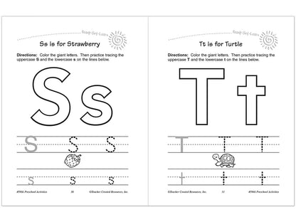 Preschool Workbook - US 6975