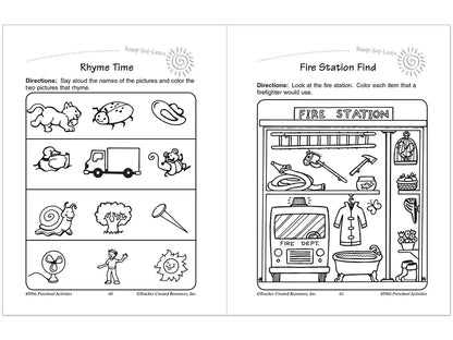 Preschool Workbook - US 6975