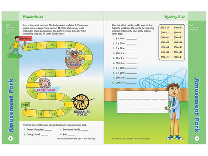 Math Skill Sharpeners Workbook - Gr. 4 - US 7654