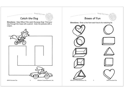 Preschool Fun Workbook - US 2723