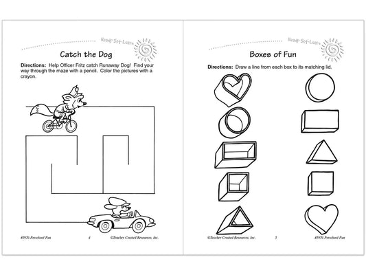 Preschool Fun Workbook - US 2723