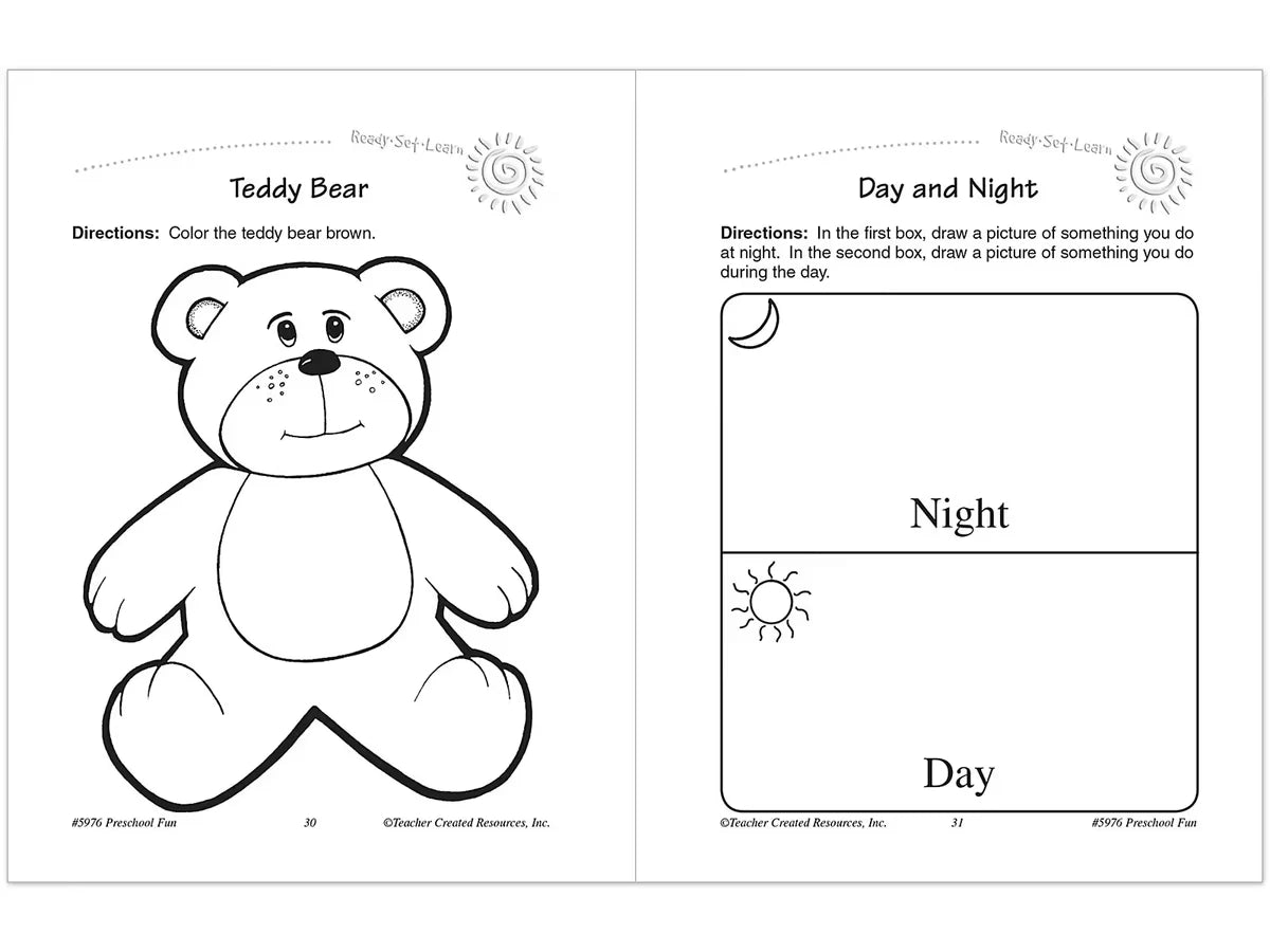 Preschool Fun Workbook - US 2723