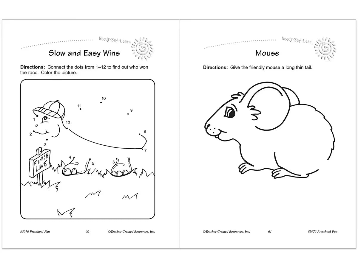 Preschool Fun Workbook - US 2723