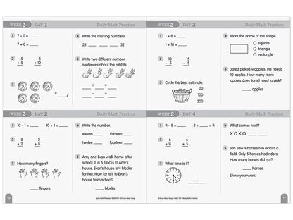 Daily Math Practice Workbook - Gr. 2 - US 3082
