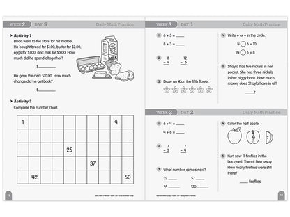 Daily Math Practice Workbook - Gr. 2 - US 3082