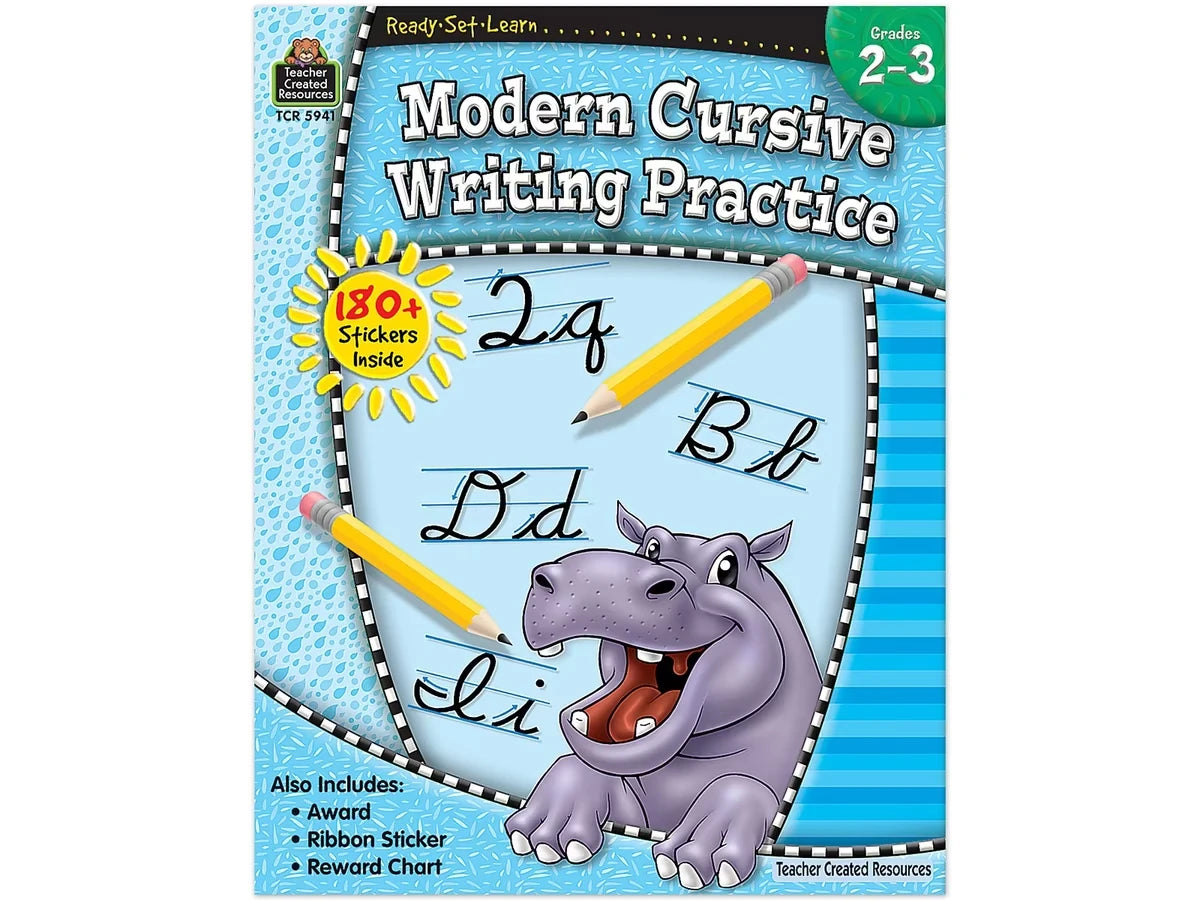 Modern Cursive Writing Practice Workbook - US 4395