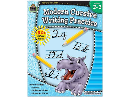 Modern Cursive Writing Practice Workbook - US 4395