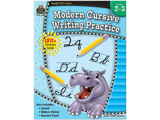 Modern Cursive Writing Practice Workbook - US 4395
