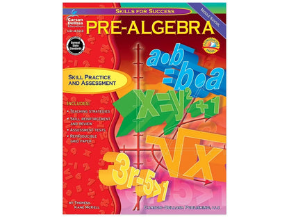 Pre-Algebra Skills for Success Workbook - US 6657