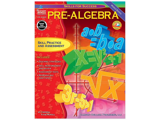 Pre-Algebra Skills for Success Workbook - US 6657