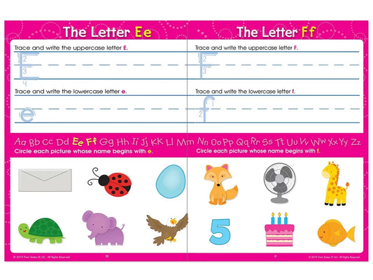Let’s Get Ready for Kindergarten Workbook - US 3821