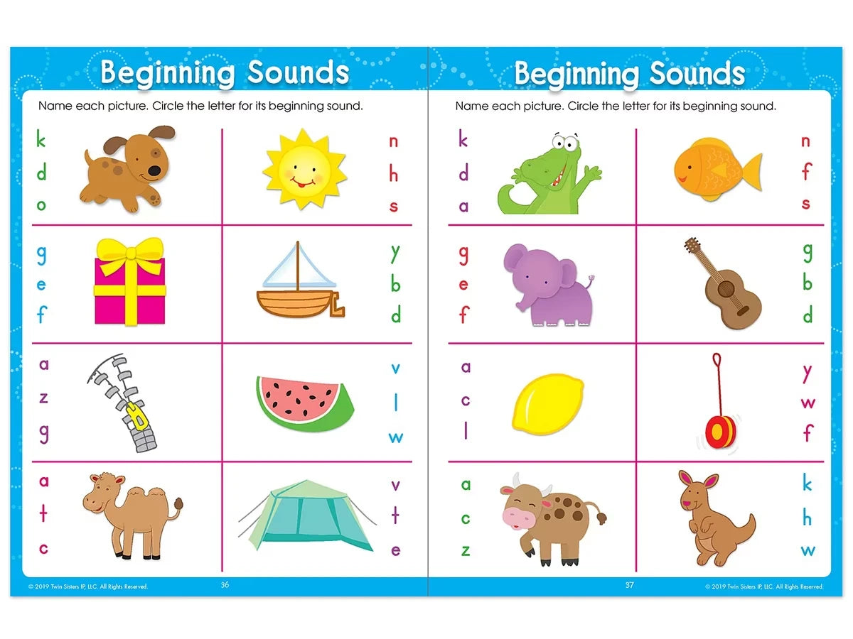 Let’s Get Ready for Kindergarten Workbook - US 3821