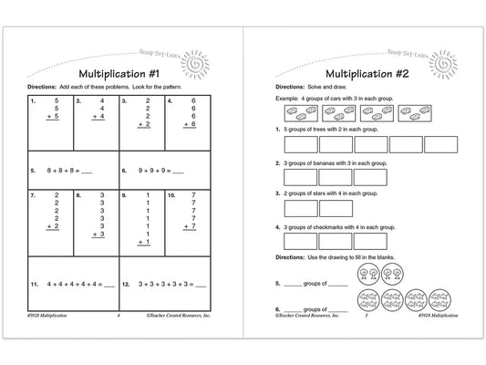 Master Multiplication Workbook - US 5302