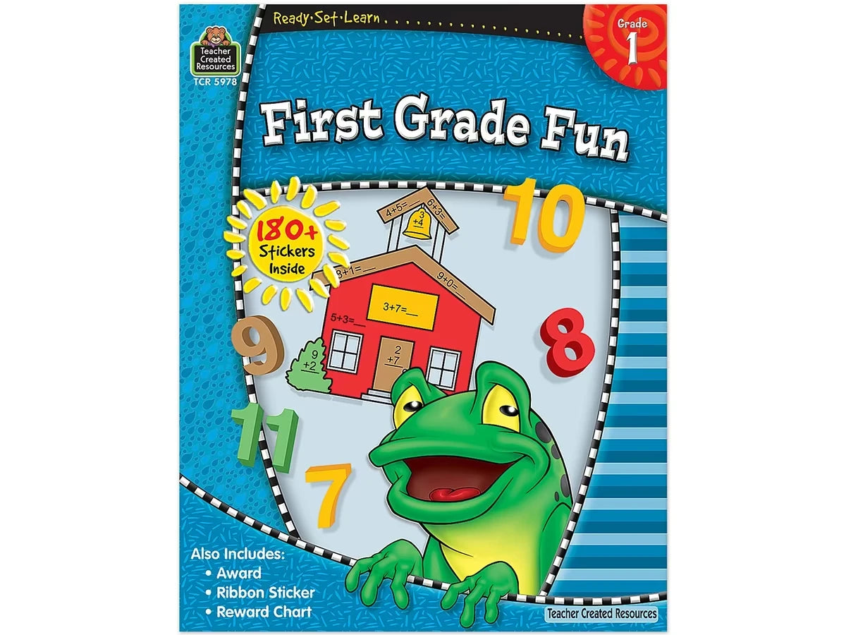 First-Grade Fun Workbook - US 2838