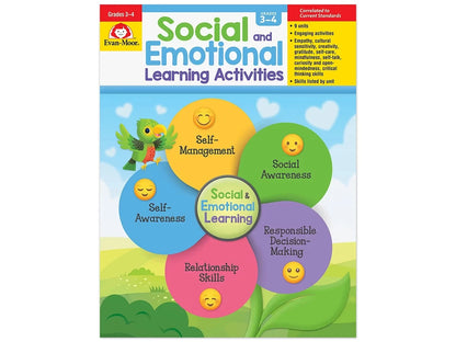 Social and Emotional Learning Activity Workbook - Gr. 3-4 - US 4626
