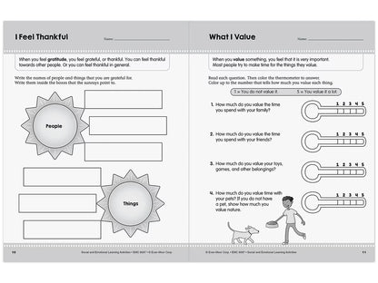 Social and Emotional Learning Activity Workbook - Gr. 3-4 - US 4626