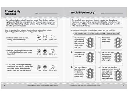 Social and Emotional Learning Activity Workbook - Gr. 3-4 - US 4626